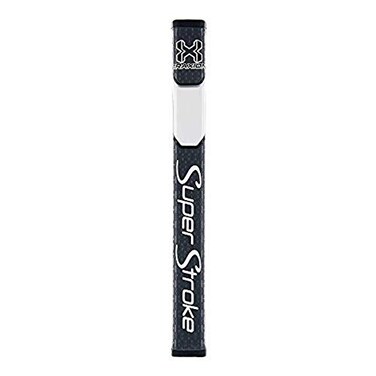 SuperStroke Traxion Pistol GT Tour Golf Putter Grip Advanced Surface Texture that Improves Feedback and Tackiness Minimize Grip Pressure with a Unique Parallel Design GrayWhite