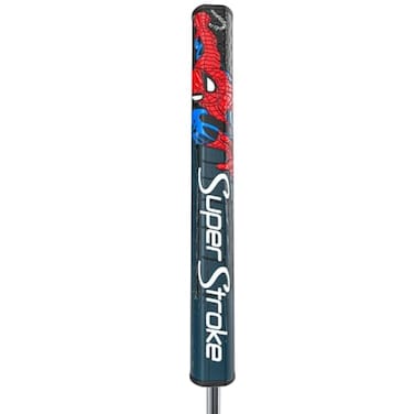 SuperStroke Tour 20 Putter Grip Spiderman Marvel Line Improves Feedback and Tackiness Reducing Taper to Minimize Grip Pressure Polyurethane Outer Layer