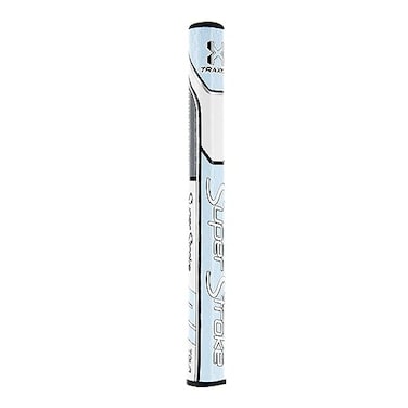 SuperStroke Traxion Tour 10 Golf Putter Grip Advanced Surface Texture that Improves Feedback and Tackiness Minimize Grip Pressure with a Unique Parallel Design TiffGrayWhite