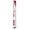 SuperStroke Zenergy Flatso 20 Golf Putter Grip with No Taper Enhanced SPYNE Technology New MultiZone Texturing and TechPort WhiteRed