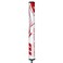 SuperStroke Zenergy Flatso 20 Golf Putter Grip with No Taper Enhanced SPYNE Technology New MultiZone Texturing and TechPort WhiteRed