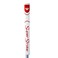 SuperStroke Zenergy Claw 10 Golf Putter Grip with No Taper Enhanced SPYNE Technology New MultiZone Texturing and TechPort WhiteRed