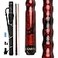 AB Earth Ergonomic Design 13mm Tip 58 Maple Pool Cue Stick Kit with Hard Case Red 21oz