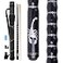 AB Earth Ergonomic Design 13mm Tip 58 Maple Pool Cue Stick Kit with Hard Case Black 21oz