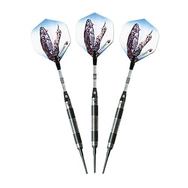 Elkadart Black Mamba 80 Tungsten Soft Tip Darts 14 Grams