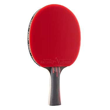 JOOLA Infinity Overdrive Professional Performance Ping Pong Paddle with Carbon Kevlar Technology Black Rubber on Both Sides Competition Table Tennis Racket for Advanced Training Extreme Speed