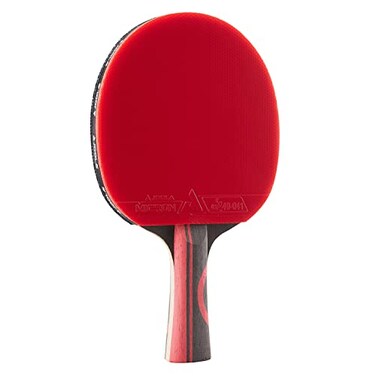 JOOLA Infinity Edge Tournament Performance Ping Pong Paddle wCarbon Pro Technology Black Rubber on Both Sides Competition Ready Table Tennis Racket for Advanced Training Designed for Speed