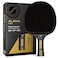 STIGA Alpha Ping Pong Paddle 5ply Extra Light Blade 2mm Premium Sponge Flared Handle for Masterful Grip Performance Table Tennis Racket for Competitive Play
