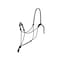 Weaver Leather Silvertip Four Knot Rope Halter Black Average