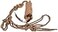 Weaver Leather Diamond Braid Reflective Rope Halter Lead Average Horse