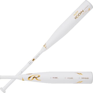 Rawlings ICON Baseball Bat USSSA 5 2 34 Barrel 30