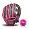 Franklin Sports RTP Teeball Performance Gloves Ball Combo GraphitePink 95 Right Hand Throw