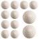 Oeab 12 Pack Dimpled Baseballs 9Inch Pitching Machine Baseballs Practice Baseball Balls for Fielding Practice HittingOne Dozen