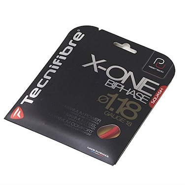 Tecnifibre XOne Biphase 18118mm Squash String Red