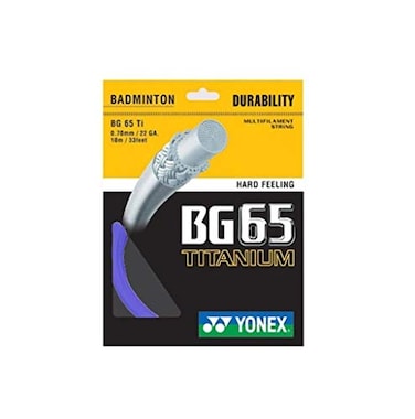 Yonex BG65 Ti Blue Badminton String