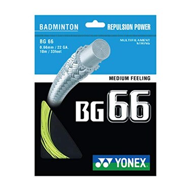 YONEX BG66 Yellow Badminton String