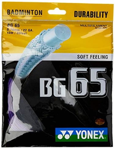 YONEX BG 65 Badminton String Violet 10m