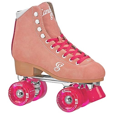 Roller Derby Candi GRL Carlin Quad Roller Skates PeachPink Size 08