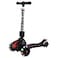 Hover-1 Hover1 Ziggy Folding Kick Scooter for Kids 5 Year Old Features LeantoTurn Axle Solid PU Tires SlimDesign 110 LB Max Load Capacity Safe Black