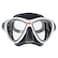 Hollis M3 Mask White Frame with Black Silicone