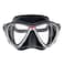 Hollis M3 Mask White Frame with Black Silicone