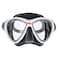 Hollis M3 Mask White Frame with Black Silicone