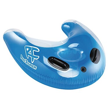 Reef Tourer Inflatable Snorkeling Float Blue