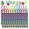 Celepen Glitter Paint Markers 24 Pack Medium Tip Sparkle Glitter Makers for Canvas Fabric Rock Painting QuickDrying Metallic Shimmer Acrylic Glitter Paint Pens for Kids Adults DIY Crafts Card Making