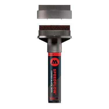 MOLOTOW Cocktail Masterpiece Speedflow Marker 60mm Copper Black 1 Each 767000