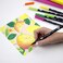 Tombow 56196 Dual Brush Pen Art Markers Citrus 10Pack Blendable Brush and Fine Tip Markers