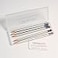 ChiPigments Underglaze Pencils Shadows 5Pack Dark Blue Gray Dark Green Brown Black Ceramic Decorating Tools for Pottery Bisqueware Glass KilnFired LeadFree NonToxic