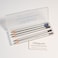 ChiPigments Underglaze Pencils Shadows 5Pack Dark Blue Gray Dark Green Brown Black Ceramic Decorating Tools for Pottery Bisqueware Glass KilnFired LeadFree NonToxic
