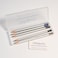 ChiPigments Underglaze Pencils Shadows 5Pack Dark Blue Gray Dark Green Brown Black Ceramic Decorating Tools for Pottery Bisqueware Glass KilnFired LeadFree NonToxic