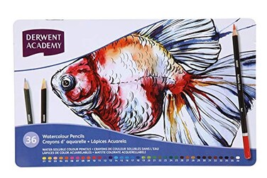 Derwent Academy Watercolour 36 Tin