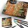 Castle Art Supplies Castle Arts Themed 24 Coloured Pencil Set in Tin Box Perfect Botticelli Inspired Colours Featuring Quality Smooth Coloured Cores Superior Blending Layering Performance for Great Re