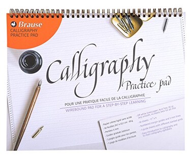 Brause Calligraphy Lined Practice Pad A4