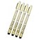 Sakura Pigma Micron 02 Black Pen 03mm Line Width Pack of 4 02