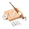 Yoption Wood Dip Pen Set Calligraphy Oblique Nib Holder With Desktop Pen Holder Ink Bottle Container and 5 Nibs Kit