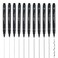 Uni Pin Fineliner Drawing Pen Complete Set of 11 Grades Black Ink