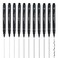 Uni Pin Fineliner Drawing Pen Complete Set of 11 Grades Black Ink