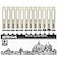 ARTEXAUS Micro Fineliner Drawing Art Pens 12 Assorted Sizes Waterproof Archival Ink Art Supplies for Adults Sketching Calligraphy Technical Illustrators