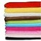 RayLineDo 10PCS 50 50cm Solid Color Knitted Panne Velvet Fabric Anti Pill Fabric Patchwork Polyester Fleece Cloth for DIY Sewing Handmade Dolls