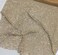Creativesugar Craft Material Metal Sequin Mesh Fabric Cuttable for Clothing Bag Making Party Shoes Decorations Gold Rhinestones