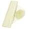 Anteer Crystal Organza Tulle Sheer Fabric Backdrop Curtains for Wedding Baby Shower Birthday Party Event Decor 19 by 30 Yard Ivory