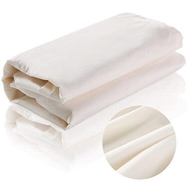 Remagr 63 Inch X 30 Yd Unbleached Fabric Cotton Polyester Blend Wide Polyester Cotton Linen Material Embroidery Muslin Quilting Fabric by Yard for Sewing Apparel Painting