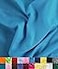 Barcelonetta Poly Cotton Fabric for Sewing Broadcloth Fabric by the Yard 60 Wide Roll Lightweight Breathable Lining Home Textile Skirts Tote Bags Turquoise 2 Yard