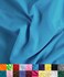 Barcelonetta Poly Cotton Fabric for Sewing Broadcloth Fabric by the Yard 60 Wide Roll Lightweight Breathable Lining Home Textile Skirts Tote Bags Turquoise 2 Yard