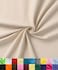 Barcelonetta Poly Cotton Fabric for Sewing Broadcloth Fabric by the Yard 60 Wide Roll Lightweight Breathable Lining Home Textile Skirts Tote Bags Khaki 2 Yard