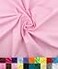 Barcelonetta Poly Cotton Fabric for Sewing Broadcloth Fabric by the Yard 60 Wide Roll Lightweight Breathable Lining Home Textile Skirts Tote Bags Baby Pink 2 Yard