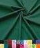 Barcelonetta Poly Cotton Fabric for Sewing Broadcloth Fabric by the Yard 60 Wide Roll Lightweight Breathable Lining Home Textile Skirts Tote Bags Hunter Green 2 Yard
